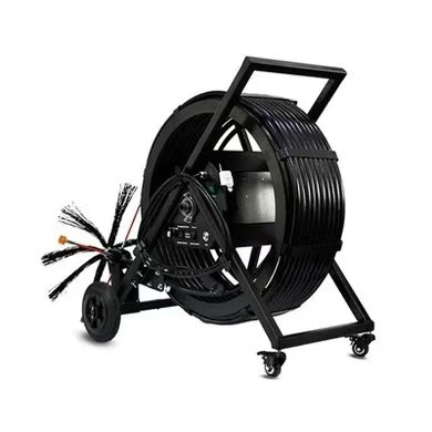 KT 926 30M pārnēsājama HVAC kanālu tīrīšanas iekārta 50 800mm mainīga ātruma suka