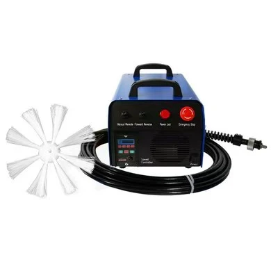 KT 926 pārnēsājama HVAC gaisa kanālu tīrīšanas mašīna 5 mm 800 mm regulējama suka